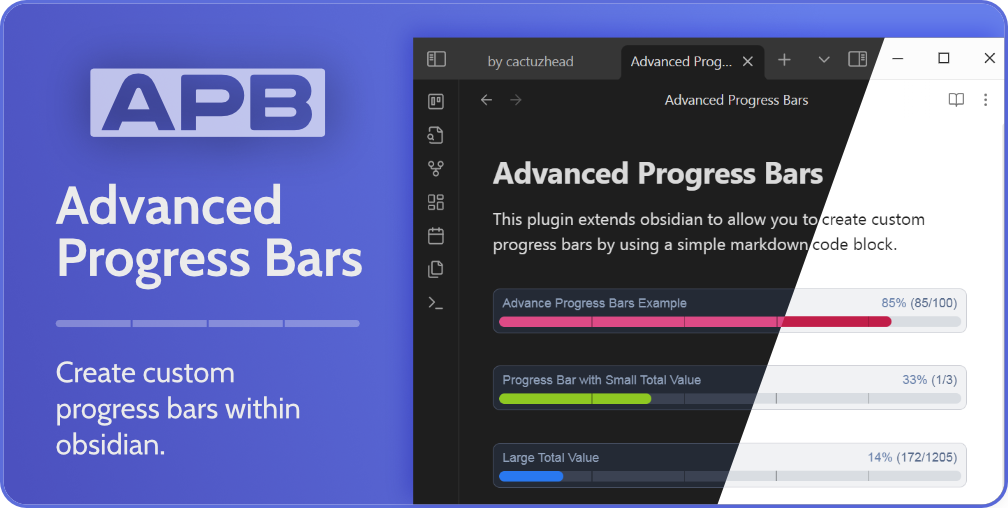 Advanced Progress Bars